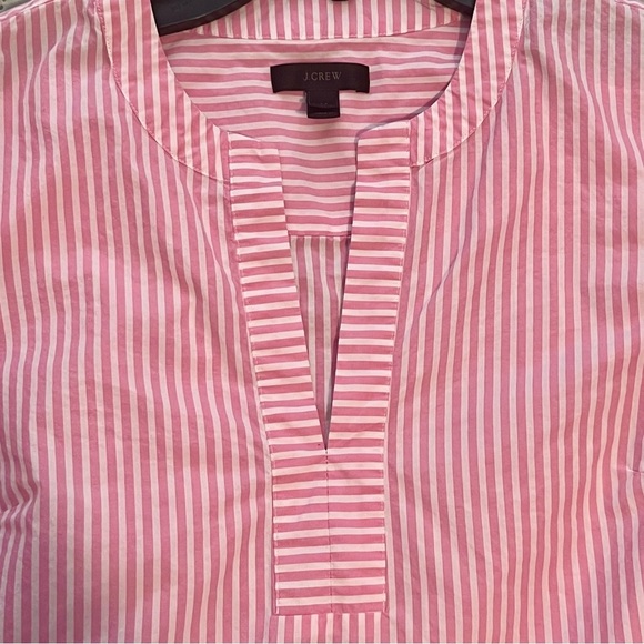 J.Crew Pink Striped Top - Picture 3 of 6